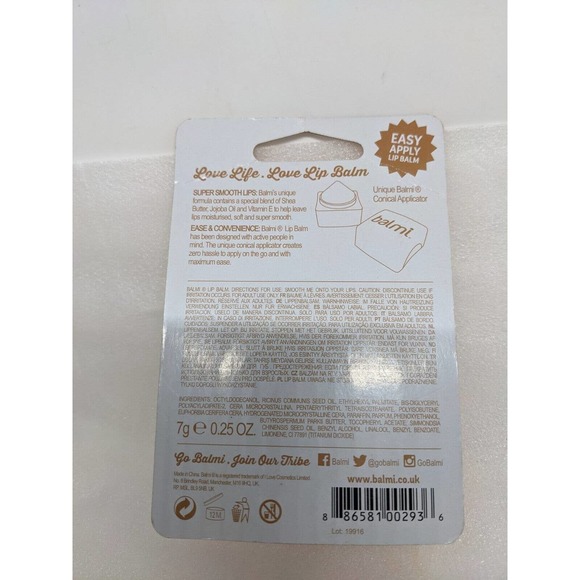 Baby Balmi Super Cube Lip Balm. 25 Oz New Roseberry - Picture 4 of 5